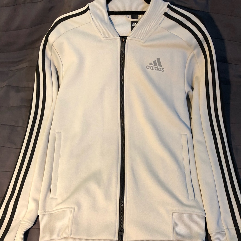 Adidas sweat long sleeve light jacket men